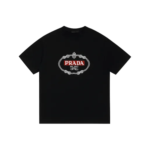 Cheap Prada T-Shirts Short Sleeved For Unisex #1425489, $$36.00 USD On Prada T-Shirts