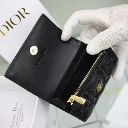 Replica Christian Dior AAA Quality Card Holders #1425628 $68.00 USD for Wholesale