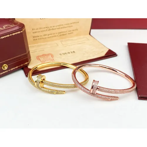 Replica Cartier bracelets In Rose Gold #1425651 $40.00 USD for Wholesale