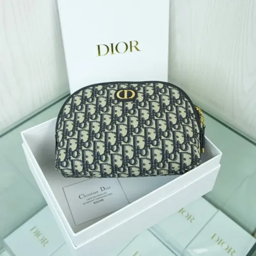 Cheap Christian Dior AAA Quality Cosmetic Pouches #1425658, $$80.00 USD On Christian Dior AAA Wallets