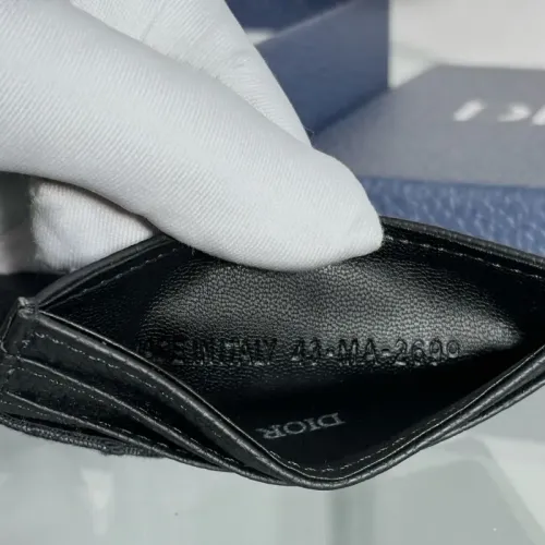 Replica Christian Dior AAA Man Card Holders #1425660 $45.00 USD for Wholesale