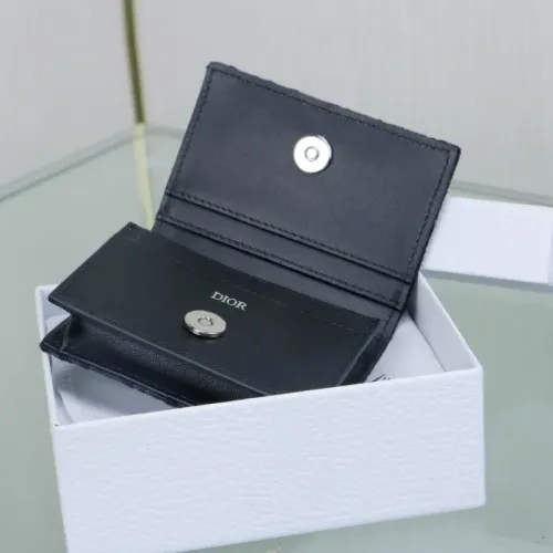 Replica Christian Dior AAA Man Card Holders #1425669 $64.00 USD for Wholesale