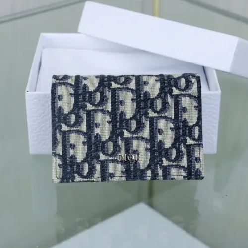 Cheap Christian Dior AAA Man Card Holders #1425671, $$64.00 USD On Christian Dior AAA Man Wallets