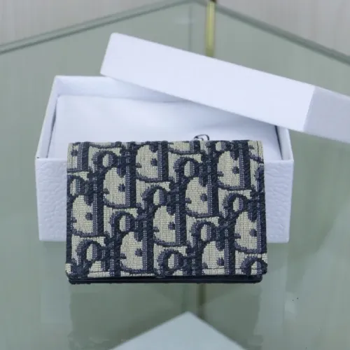 Replica Christian Dior AAA Man Card Holders #1425671 $64.00 USD for Wholesale