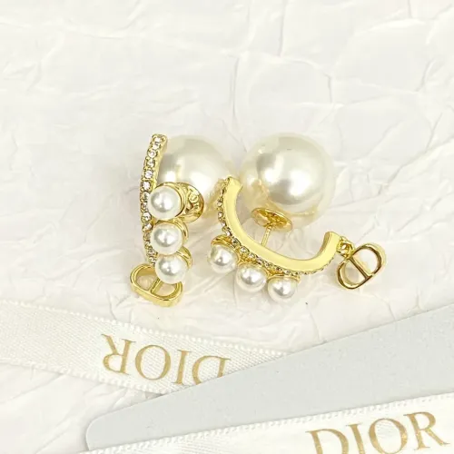 Replica Christian Dior Earrings For Women #1425689 $32.00 USD for Wholesale