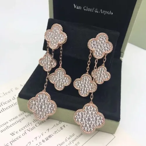 Cheap Van Cleef &amp; Arpels Earrings For Women #1425693, $$38.00 USD On Van Cleef &amp; Arpels Earrings