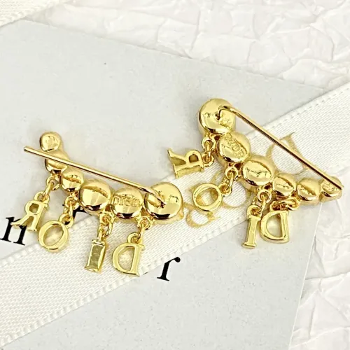 Replica Christian Dior Earrings For Women #1425703 $32.00 USD for Wholesale