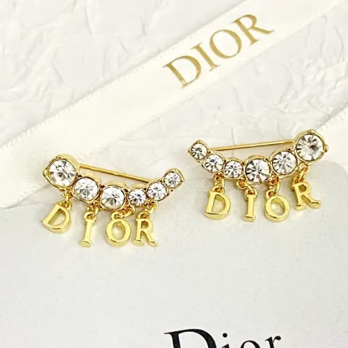 Replica Christian Dior Earrings For Women #1425703 $32.00 USD for Wholesale