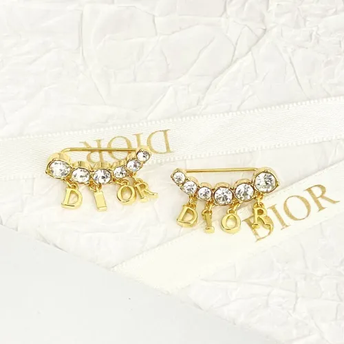 Replica Christian Dior Earrings For Women #1425703 $32.00 USD for Wholesale