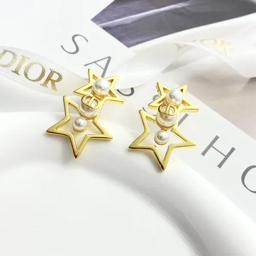 Replica Christian Dior Earrings For Women #1425718 $29.00 USD for Wholesale