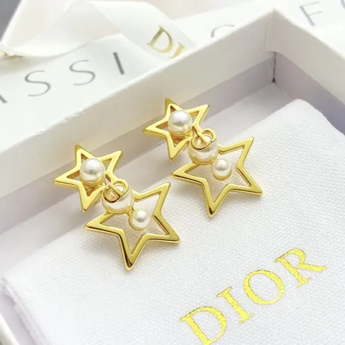 Replica Christian Dior Earrings For Women #1425718 $29.00 USD for Wholesale