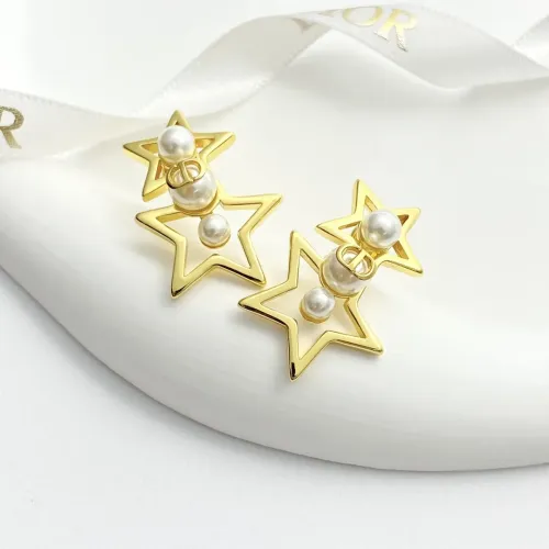 Replica Christian Dior Earrings For Women #1425718 $29.00 USD for Wholesale