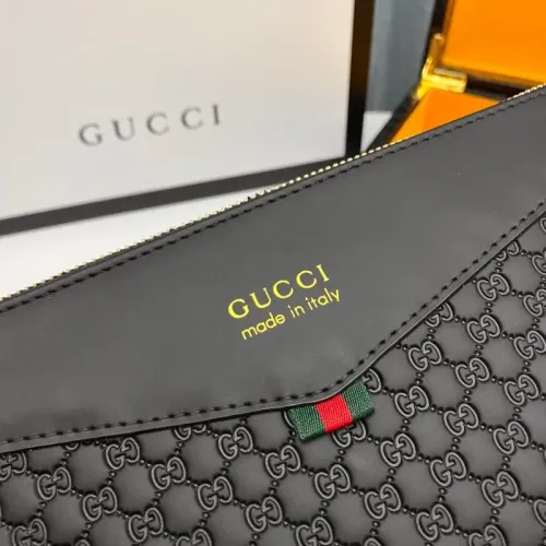 Replica Gucci AAA Man Pouches #1425720 $64.00 USD for Wholesale
