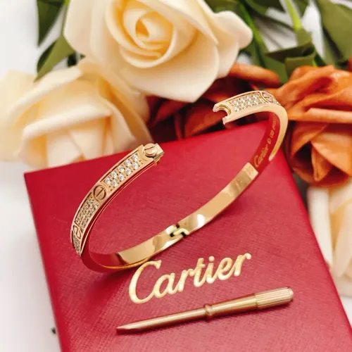Replica Cartier bracelets In Rose Gold #1425737 $39.00 USD for Wholesale