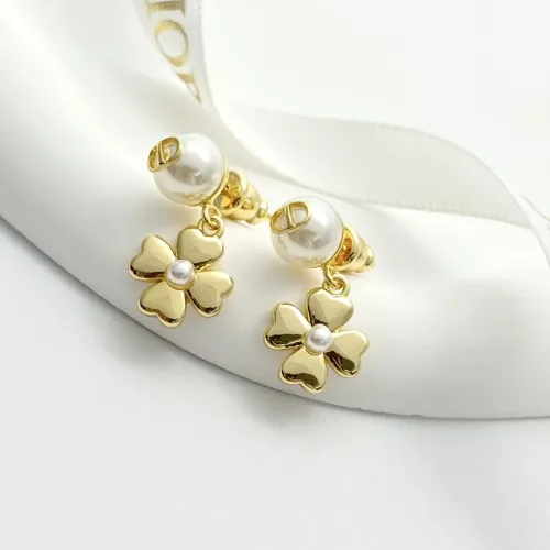 Replica Christian Dior Earrings For Women #1425760 $25.00 USD for Wholesale
