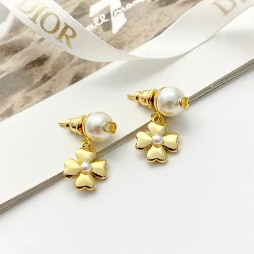 Replica Christian Dior Earrings For Women #1425760 $25.00 USD for Wholesale