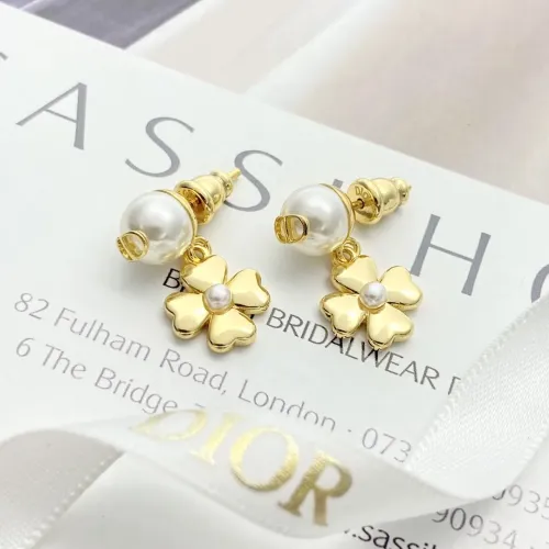 Replica Christian Dior Earrings For Women #1425760 $25.00 USD for Wholesale