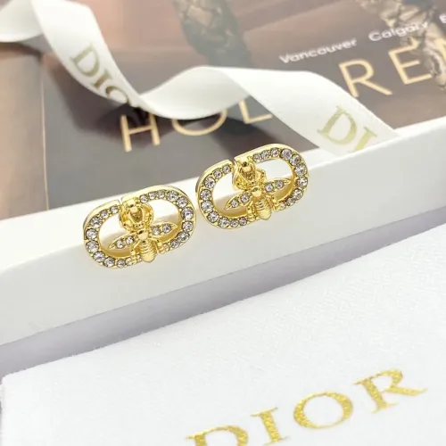 Replica Christian Dior Earrings For Women #1425763 $27.00 USD for Wholesale