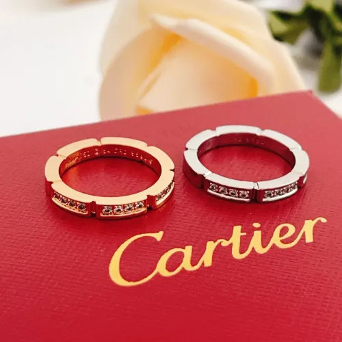 Replica Cartier Rings In Rose Gold #1425771 $29.00 USD for Wholesale