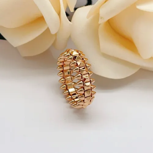 Replica Cartier Rings In Rose Gold #1425773 $32.00 USD for Wholesale