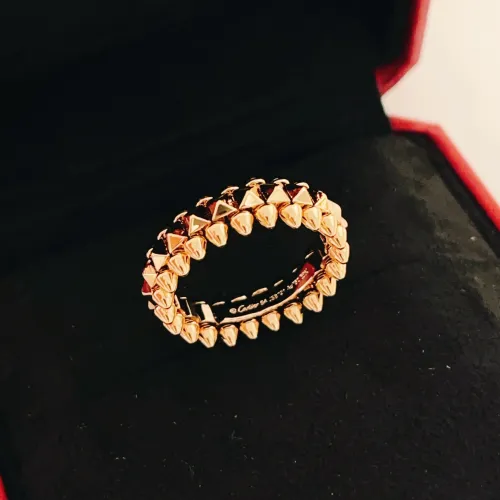 Replica Cartier Rings In Rose Gold #1425773 $32.00 USD for Wholesale