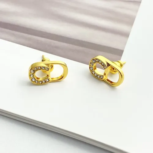 Replica Christian Dior Earrings For Women #1425784 $25.00 USD for Wholesale