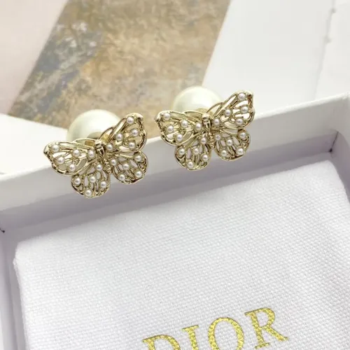 Replica Christian Dior Earrings For Women #1425800 $29.00 USD for Wholesale
