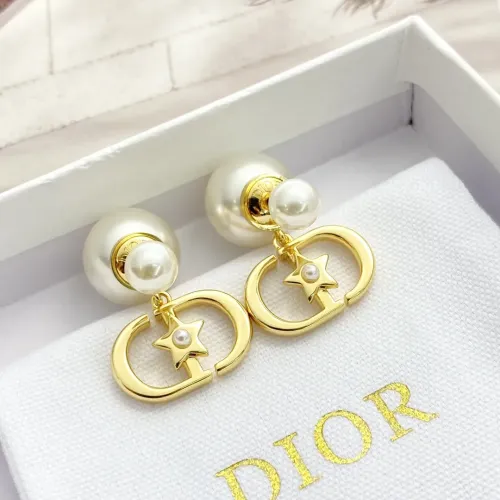 Replica Christian Dior Earrings For Women #1425801 $29.00 USD for Wholesale