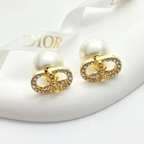 Replica Christian Dior Earrings For Women #1425809 $32.00 USD for Wholesale