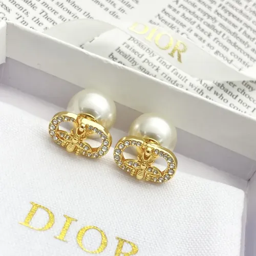 Replica Christian Dior Earrings For Women #1425809 $32.00 USD for Wholesale