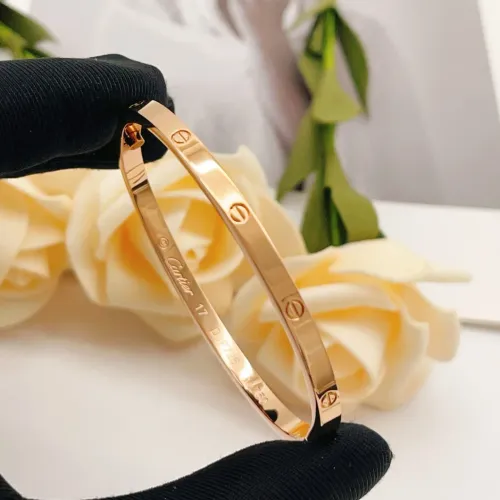 Replica Cartier bracelets In Rose Gold #1425831 $27.00 USD for Wholesale