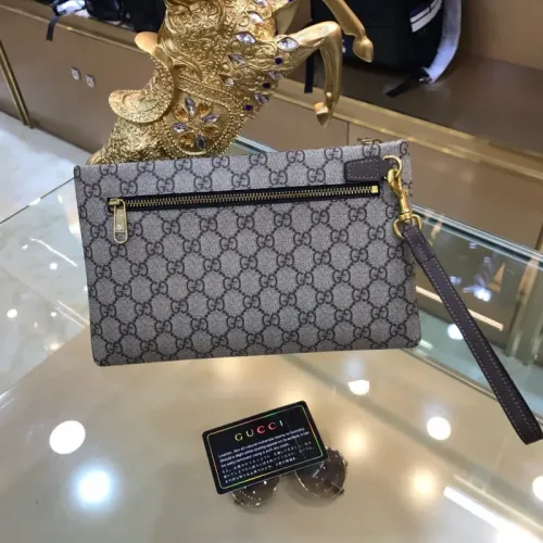 Replica Gucci AAA Man Pouches #1425834 $60.00 USD for Wholesale