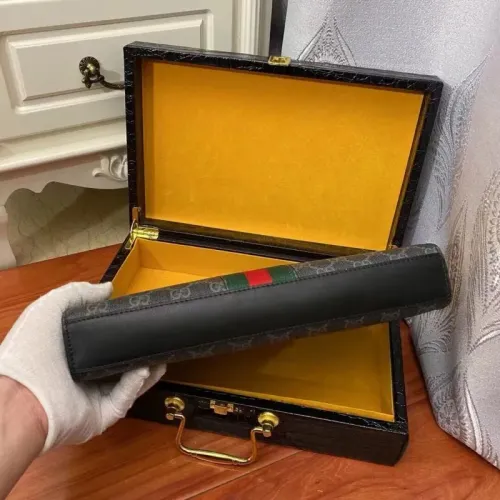 Replica Gucci AAA Man Pouches #1425840 $64.00 USD for Wholesale