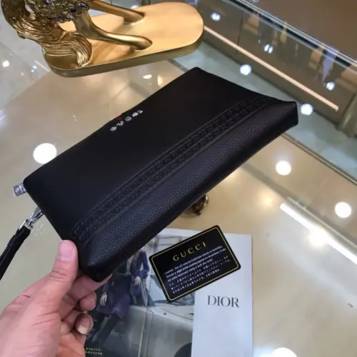 Replica Gucci AAA Man Pouches #1425841 $64.00 USD for Wholesale