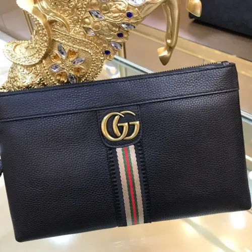 Replica Gucci AAA Man Pouches #1425848 $64.00 USD for Wholesale