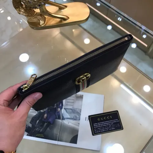Replica Gucci AAA Man Pouches #1425848 $64.00 USD for Wholesale