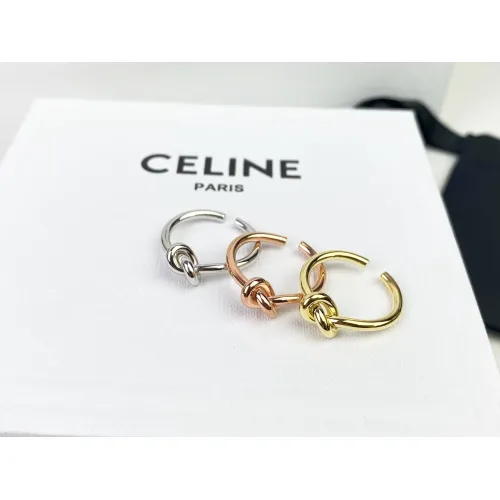 Replica Celine Rings In Gold #1425854 $22.00 USD for Wholesale