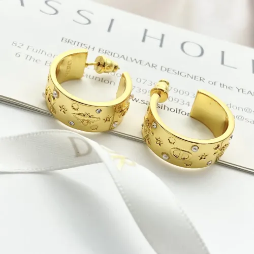 Replica Christian Dior Earrings For Women #1425868 $32.00 USD for Wholesale