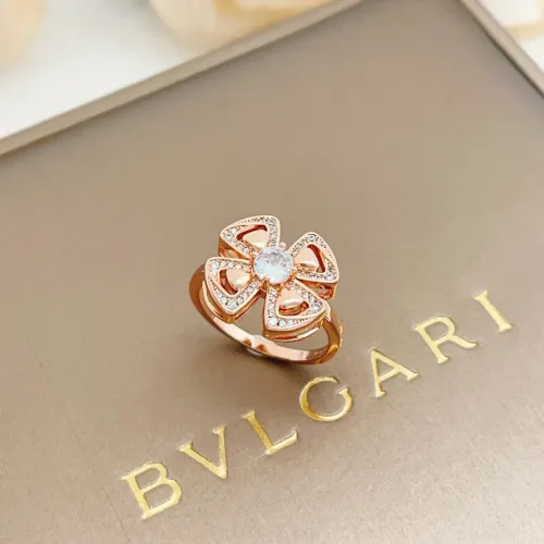 Cheap Bvlgari Rings In Rose Gold For Women #1425883, $$29.00 USD On Bvlgari Rings