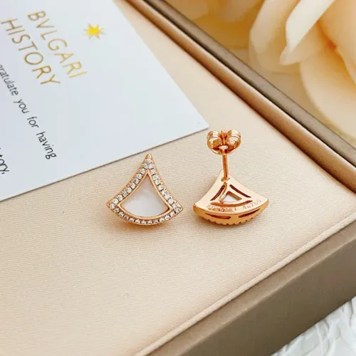 Replica Bvlgari Earrings For Women #1425886 $32.00 USD for Wholesale