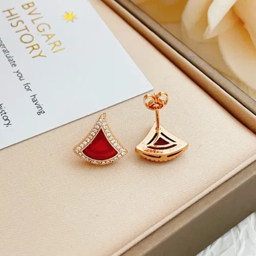 Replica Bvlgari Earrings For Women #1425887 $32.00 USD for Wholesale