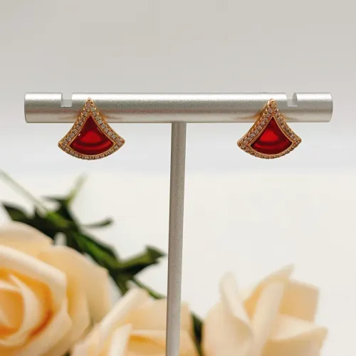 Replica Bvlgari Earrings For Women #1425887 $32.00 USD for Wholesale