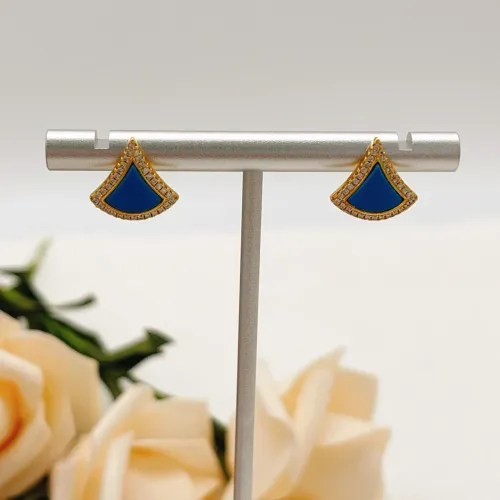 Replica Bvlgari Earrings For Women #1425889 $32.00 USD for Wholesale