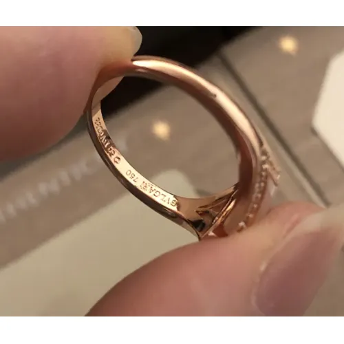 Replica Bvlgari Rings In Rose Gold For Women #1425914 $29.00 USD for Wholesale