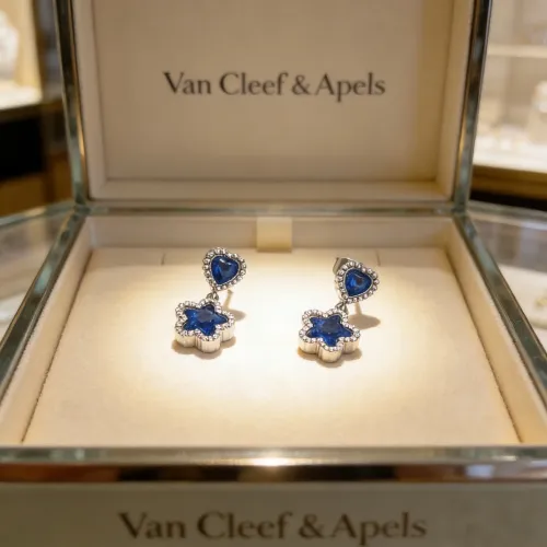 Replica Van Cleef & Arpels Earrings For Women #1425936 $34.00 USD for Wholesale