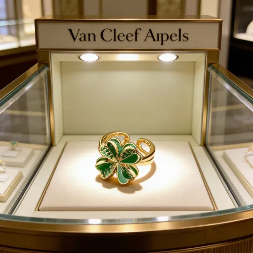 Cheap Van Cleef &amp; Arpels Rings For Women #1425939, $$38.00 USD On Van Cleef &amp; Arpels Rings