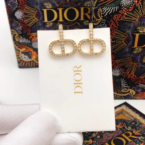 Replica Christian Dior Earrings For Women #1425996 $25.00 USD for Wholesale