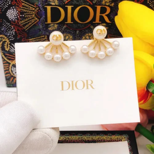 Replica Christian Dior Earrings For Women #1425999 $25.00 USD for Wholesale