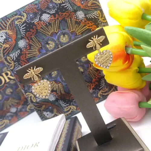 Replica Christian Dior Earrings For Women #1426001 $25.00 USD for Wholesale