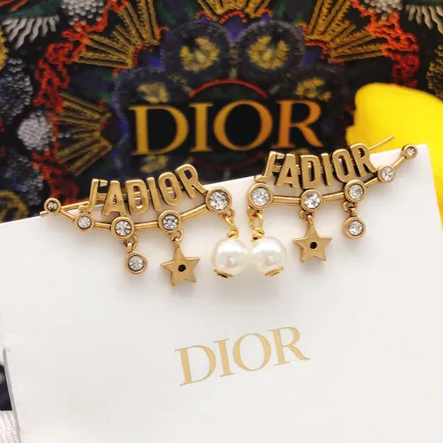 Cheap Christian Dior Earrings For Women #1426006, $$25.00 USD On Christian Dior Earrings